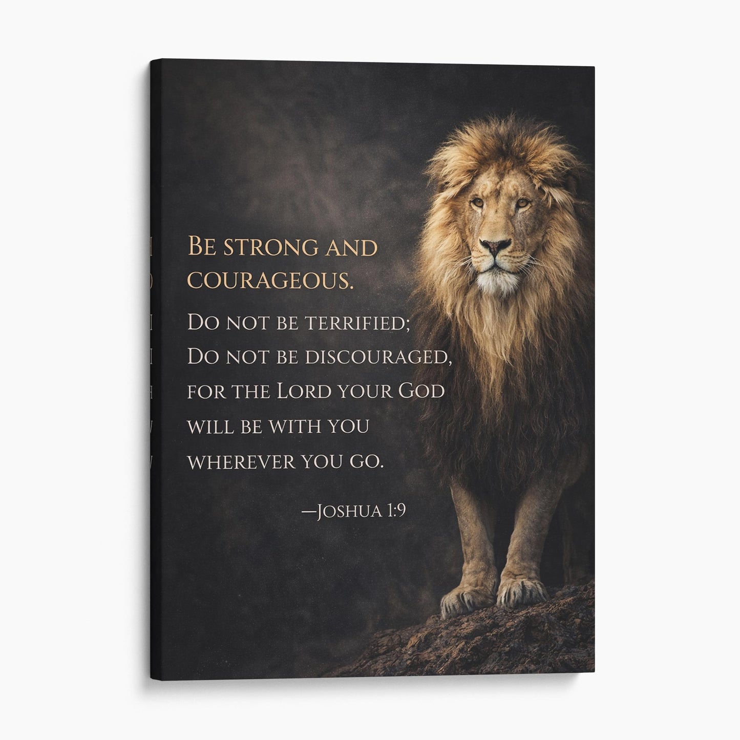 Be Strong And Courageous - Joshua 1 Verse 9
