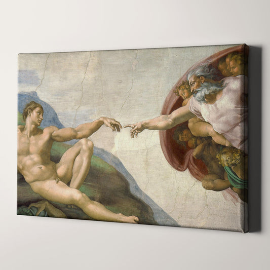 The Creation of Adam by Michelangelo