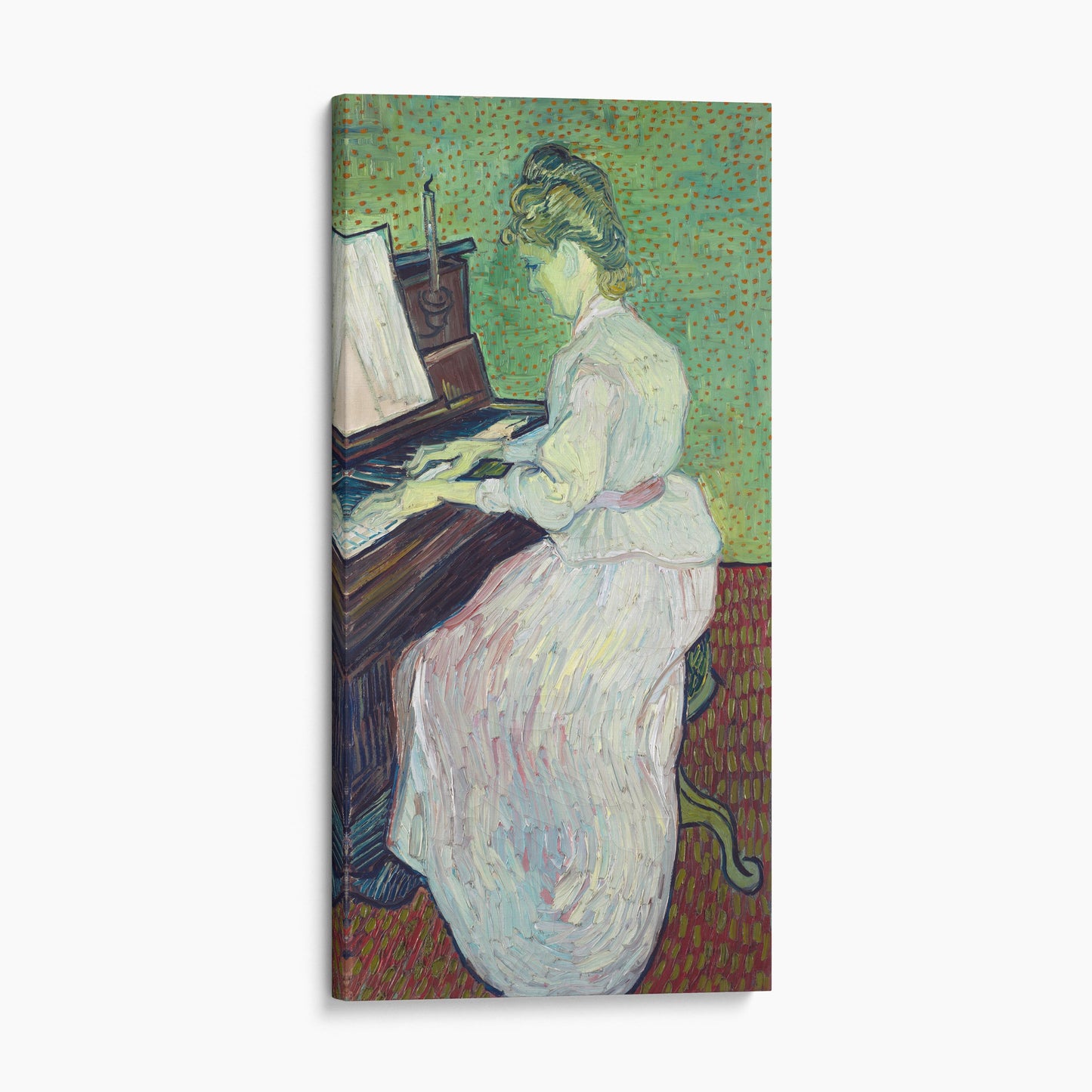 Marguerite Gachet at the Piano (1890) by Van Gogh