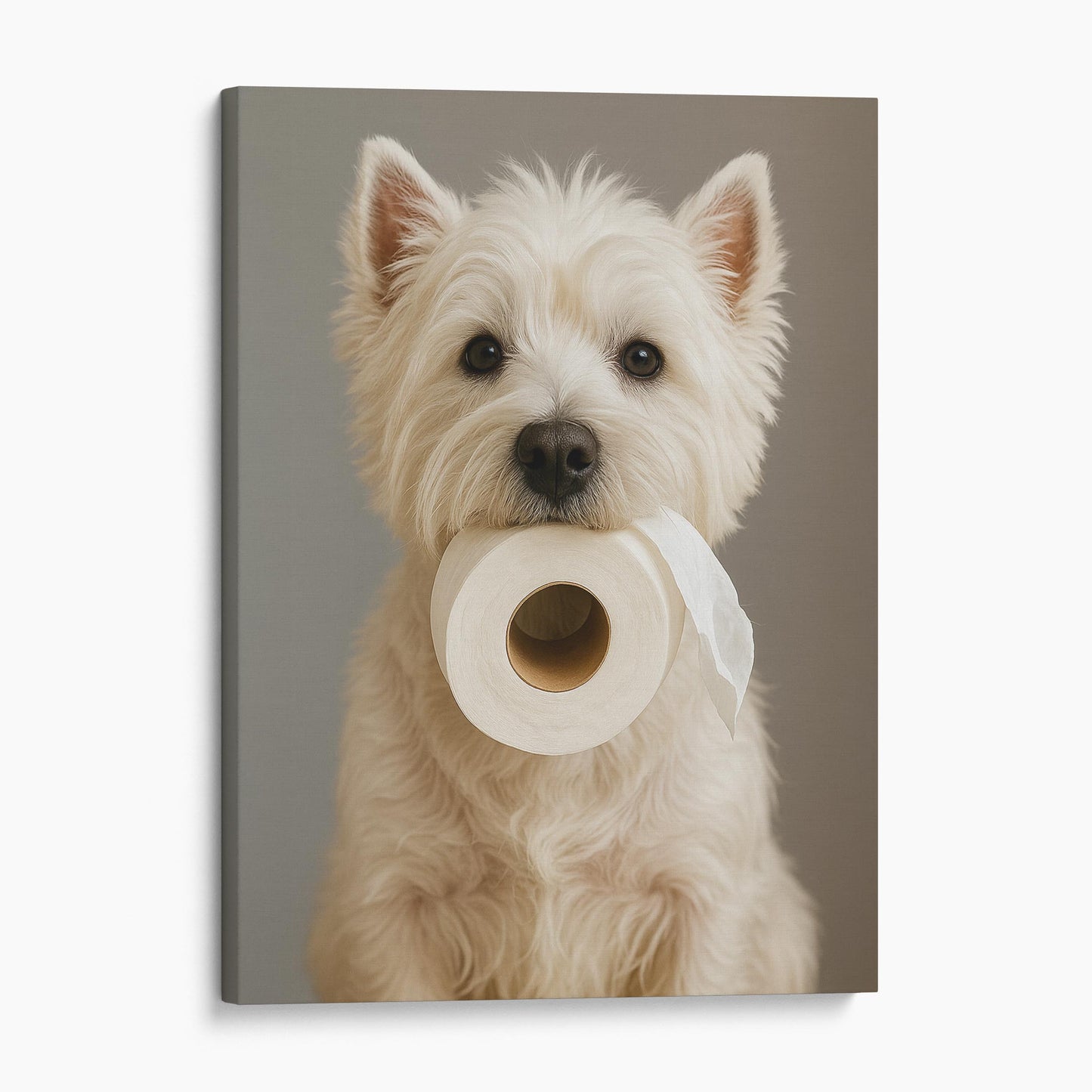 West Highland White Terrier Dog Toilet Paper