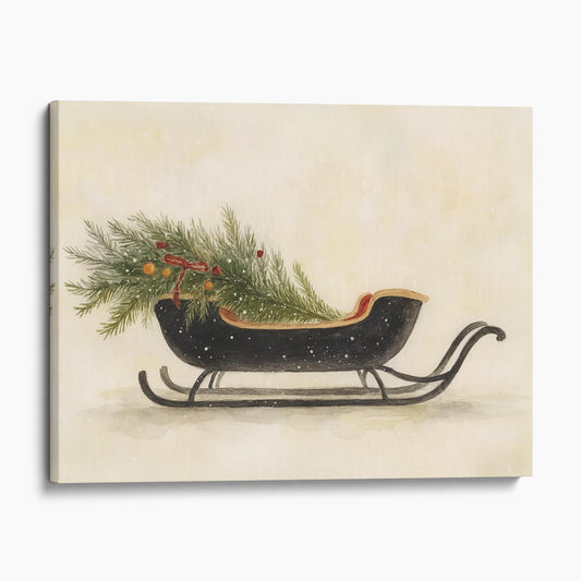 Santa Christmas Sleigh