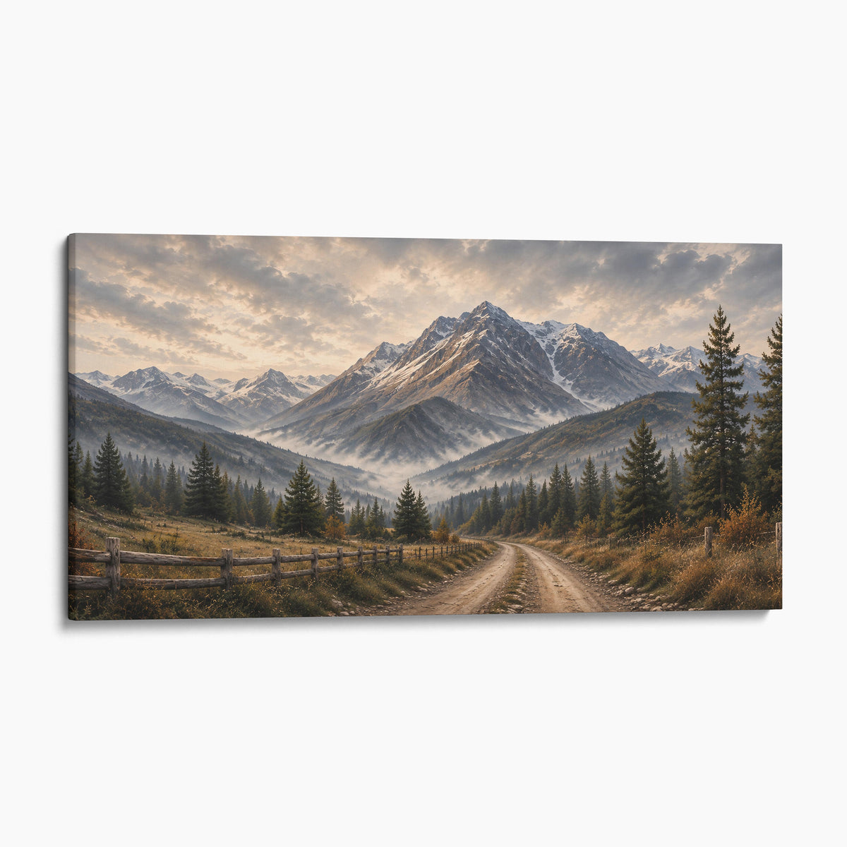 Rustic Mountain Landscape
