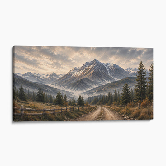 Rustic Mountain Landscape