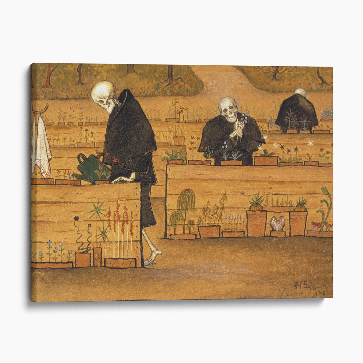 The Garden of Death, 1896 by Hugo Simberg