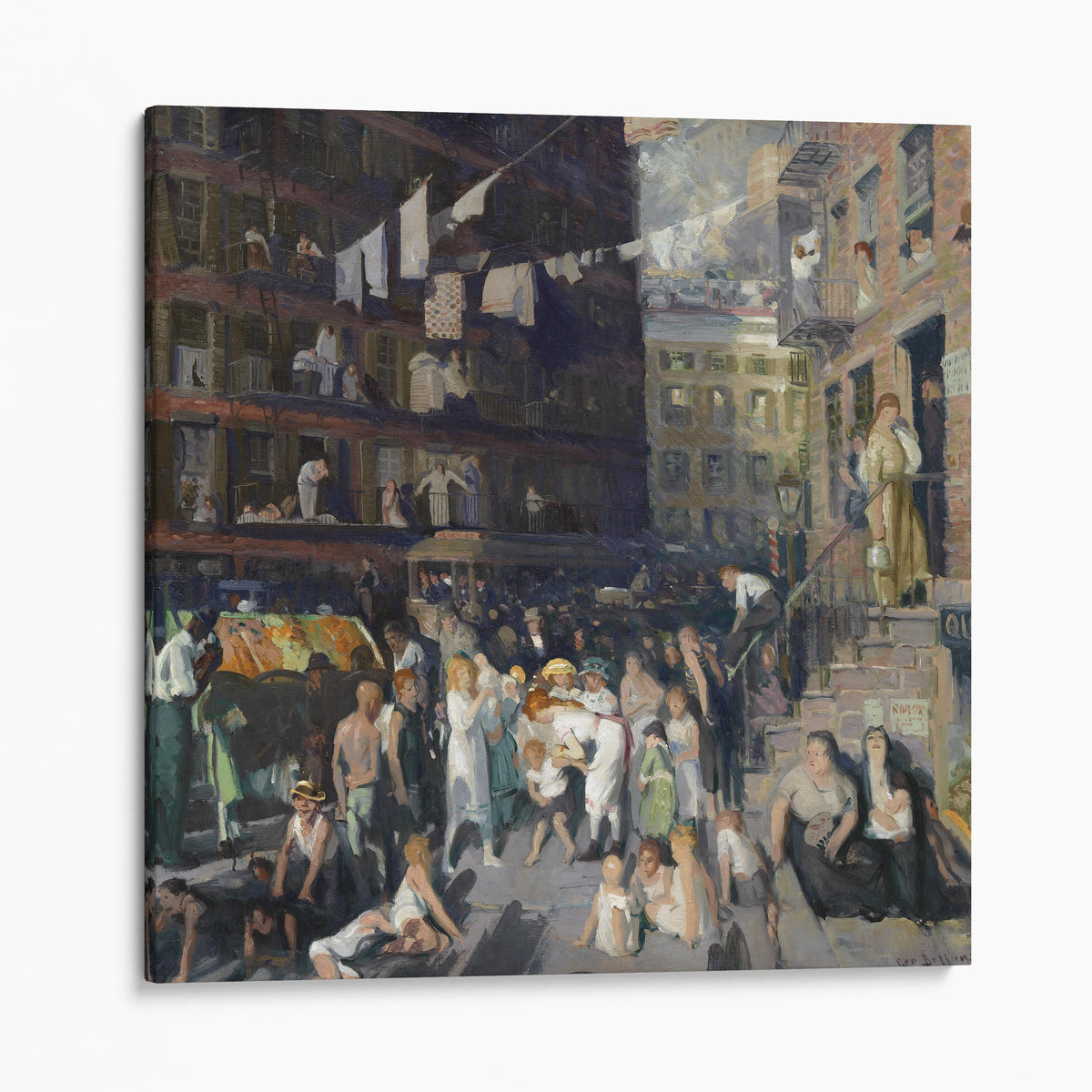 Cliff Dwellers (1913) - George Bellows