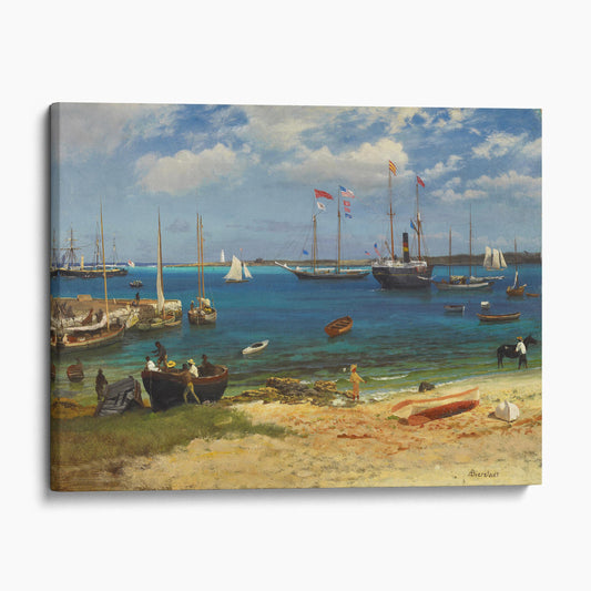 Nassau Harbor After 1877 by Albert Bierstadt