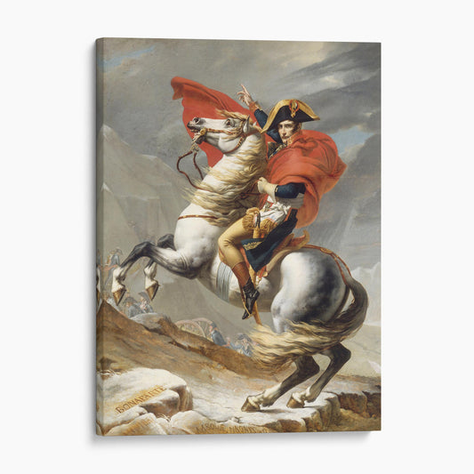 Napoleon Crossing the Alps - Jacques-Louis David