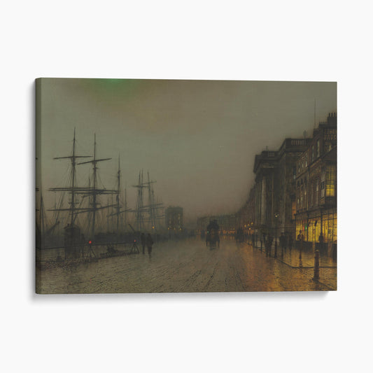 Canny Glasgow - John Atkinson Grimshaw