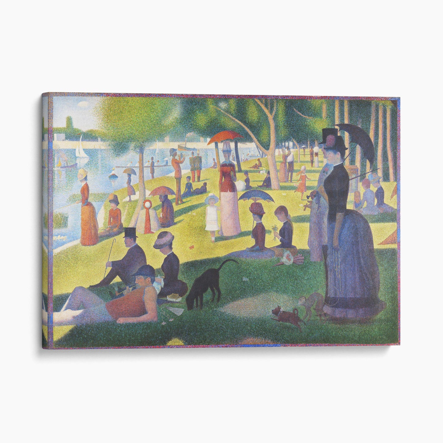 A Sunday Afternoon on the Island of La Grande Jatte by Georges Seurat