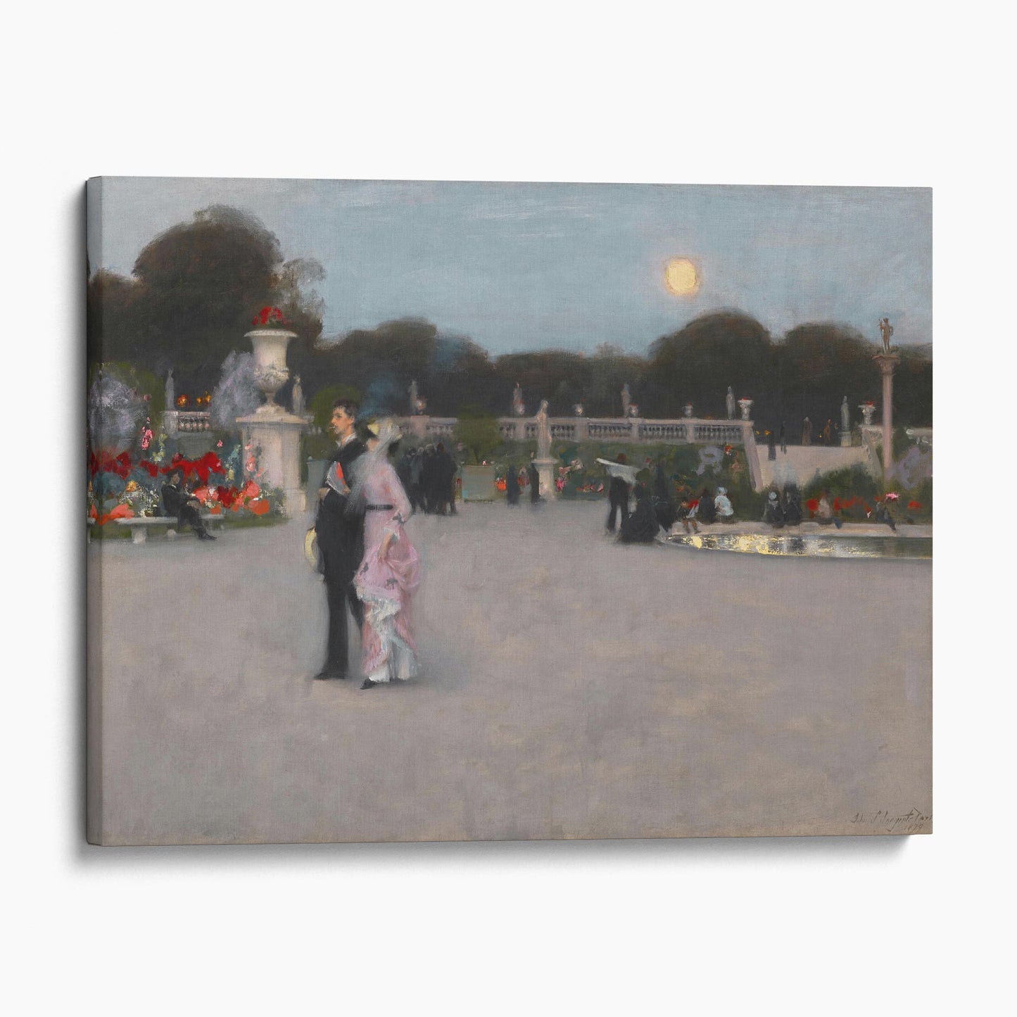 In The Luxembourg Gardens - John Singer Sargent