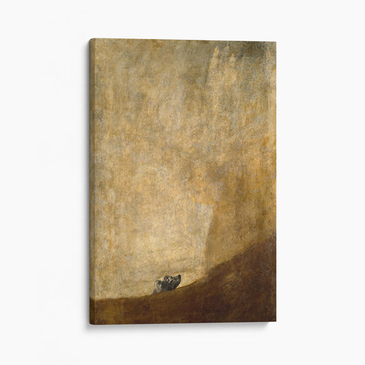 The Dog by Francisco Goya