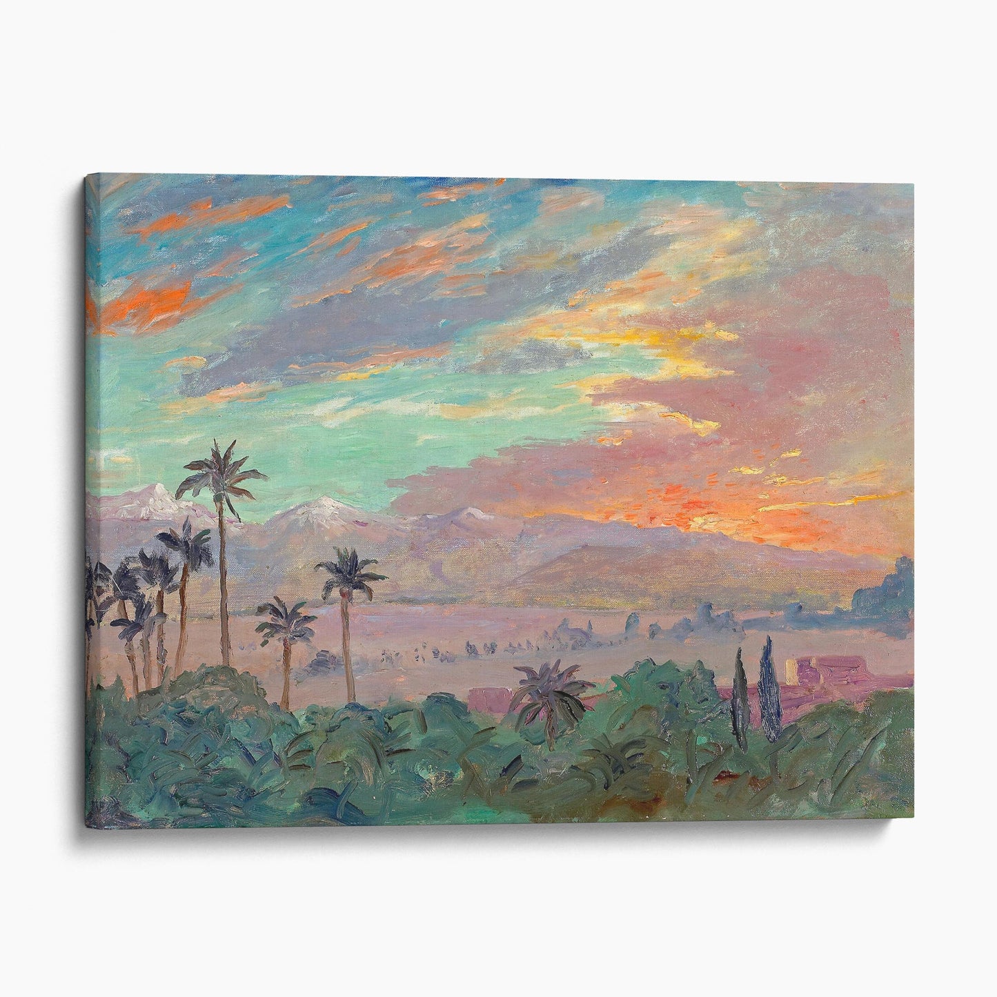 Sunset over the Atlas Mountains, Marrakech - Winston Churchill
