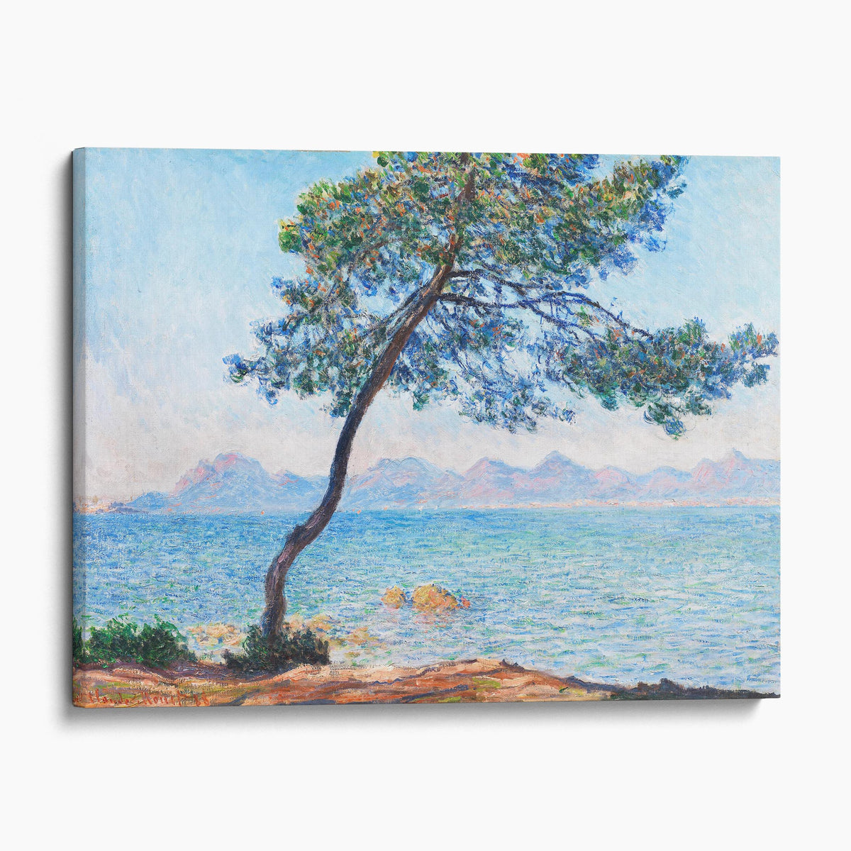 Antibes - The Esterel Mountains (1888) by Claude Monet