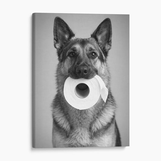 German Shepherd Dog Toilet Paper