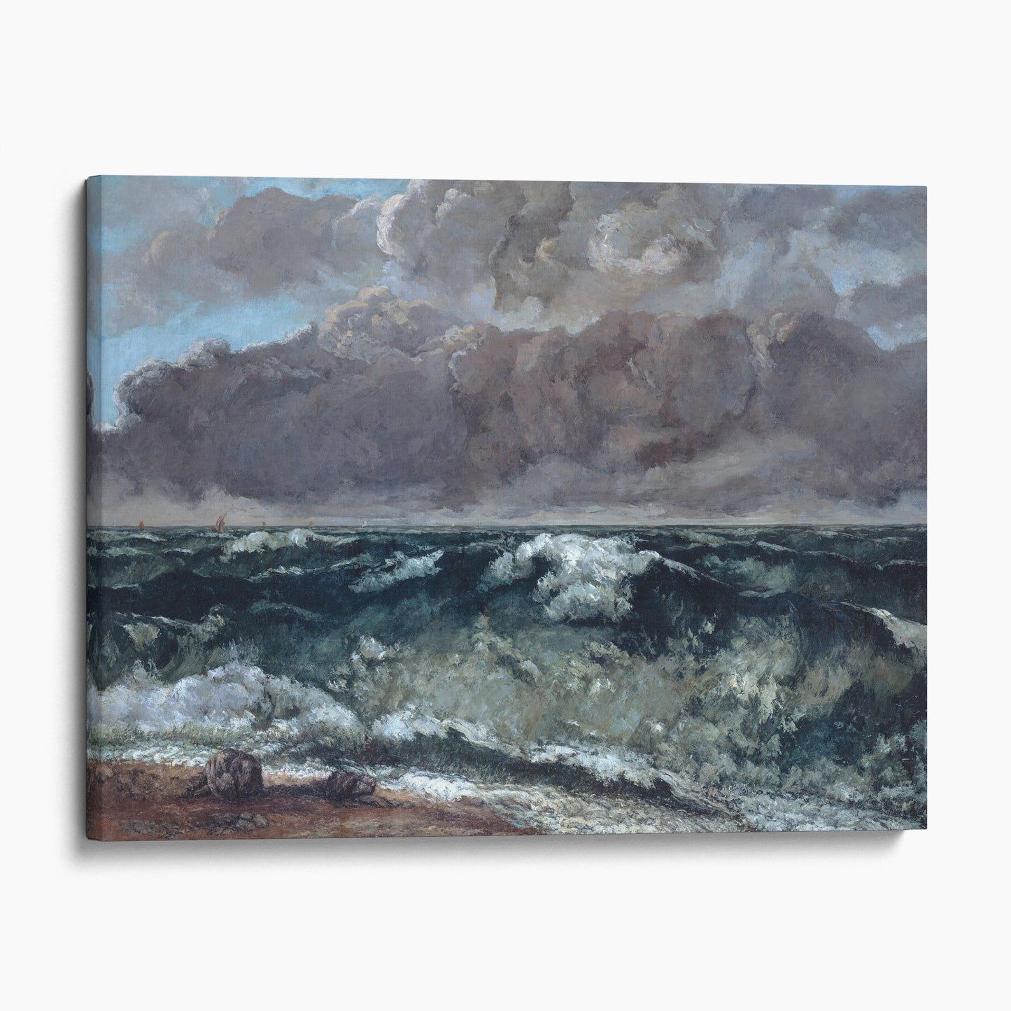 The Wave by Gustave Courbet
