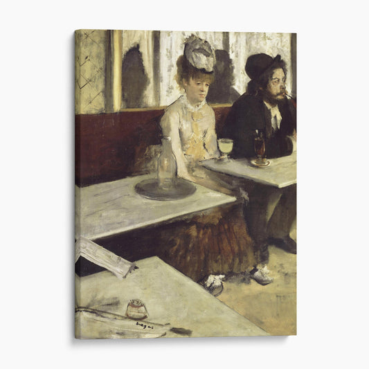 In a Cafe, or The Absinthe - L’Absinthe by Edgar Degas