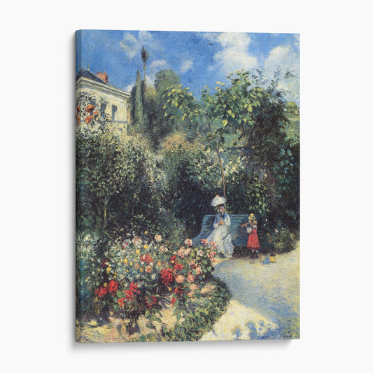 The Garden of Pontoise by Camille Pissarro