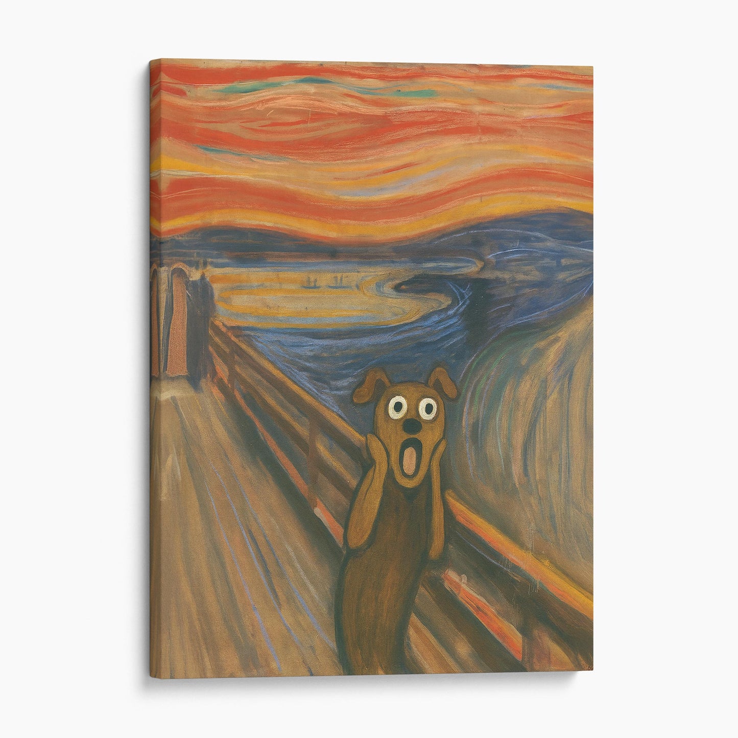 The Scream Dog (The Bark) Edvard Munch