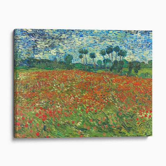 Poppy Field, 1890 by Van Gogh