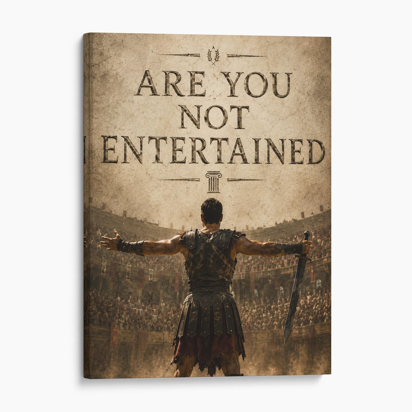 Are You Not Entertained Gladiator