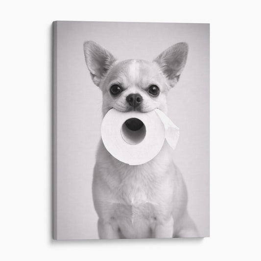 Chihuahua Dog Toilet Paper