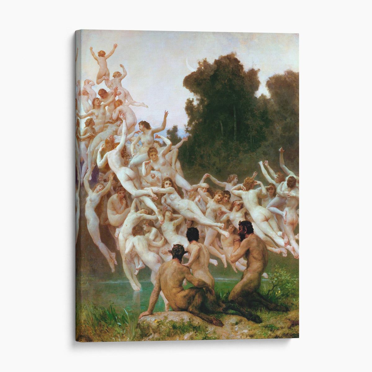 The Oreads - William-Adolphe Bouguereau