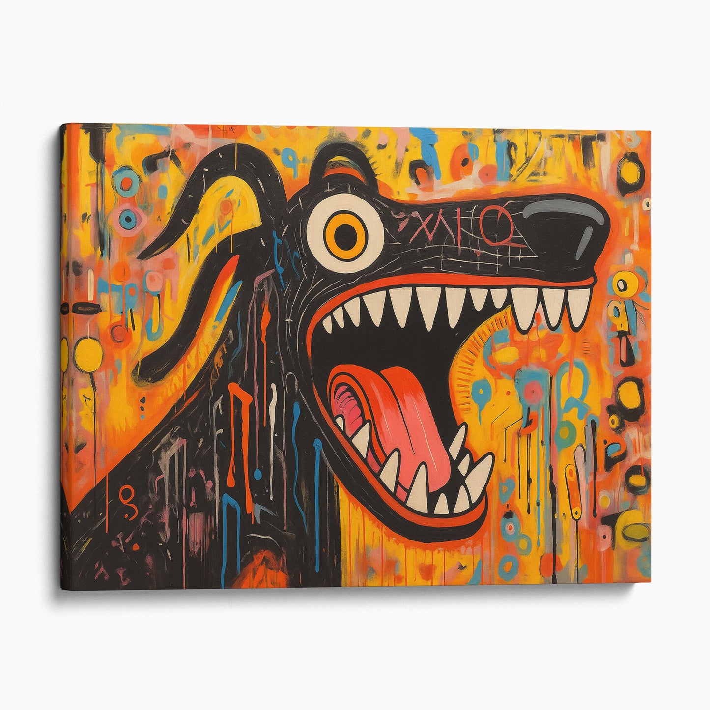 Graffiti Abstract Dog