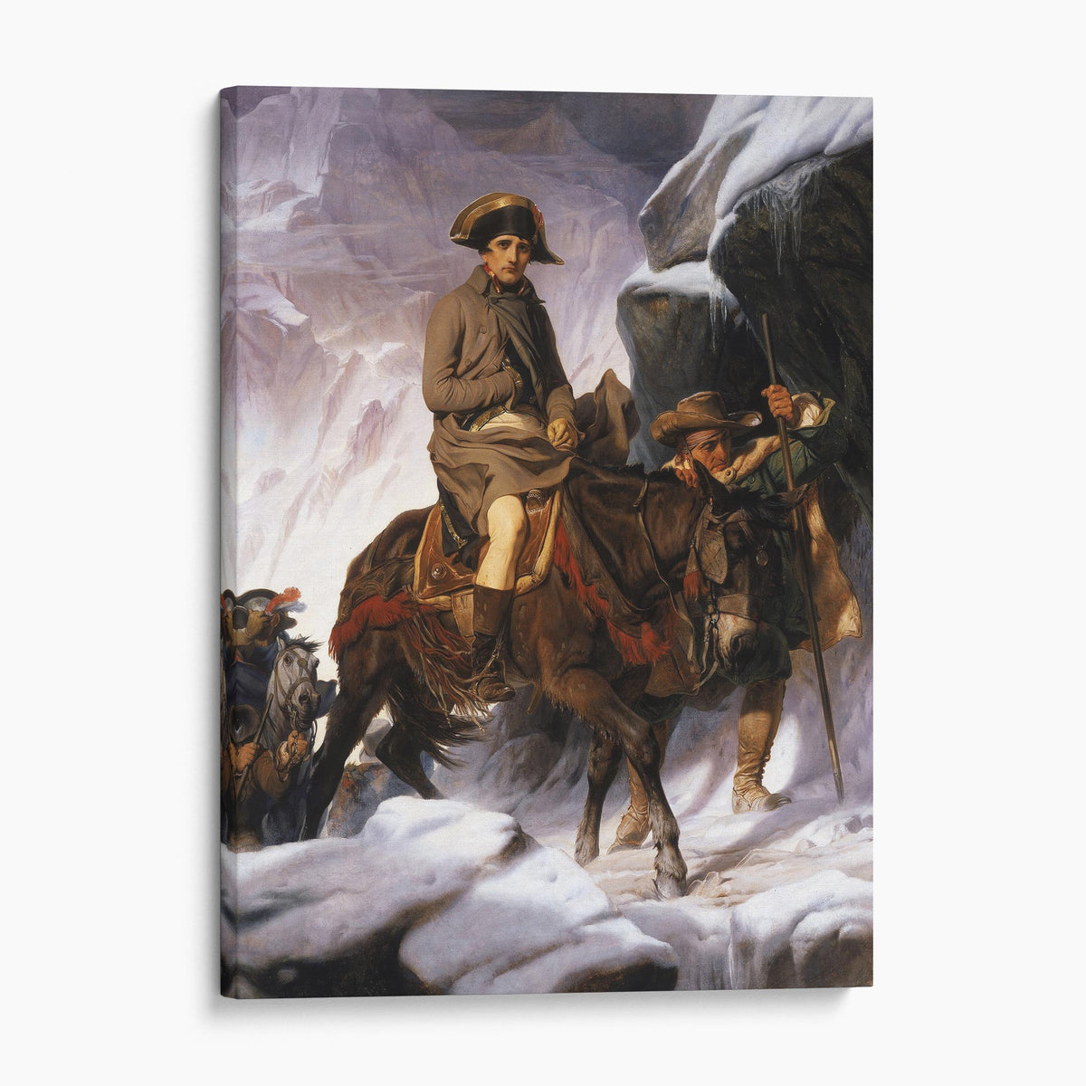 Napoleon Bonaparte Crossing the Alps - Paul Delaroche