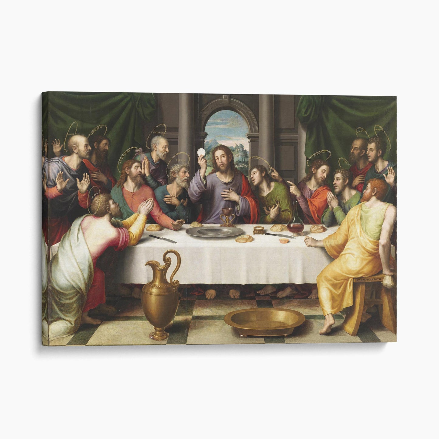 The Last Supper by Vicente Juan Macip