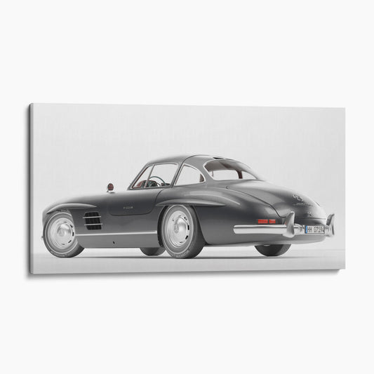 Vintage Mercedes Benz 300 SL Side View