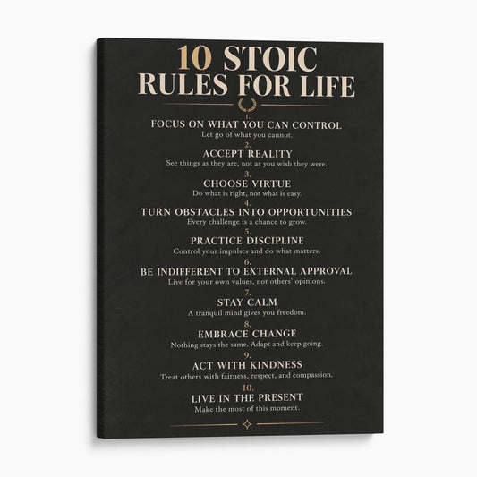 10 Stoic Rules For Life