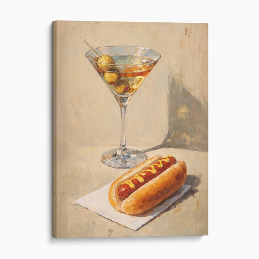 Hot Dog and a Martini