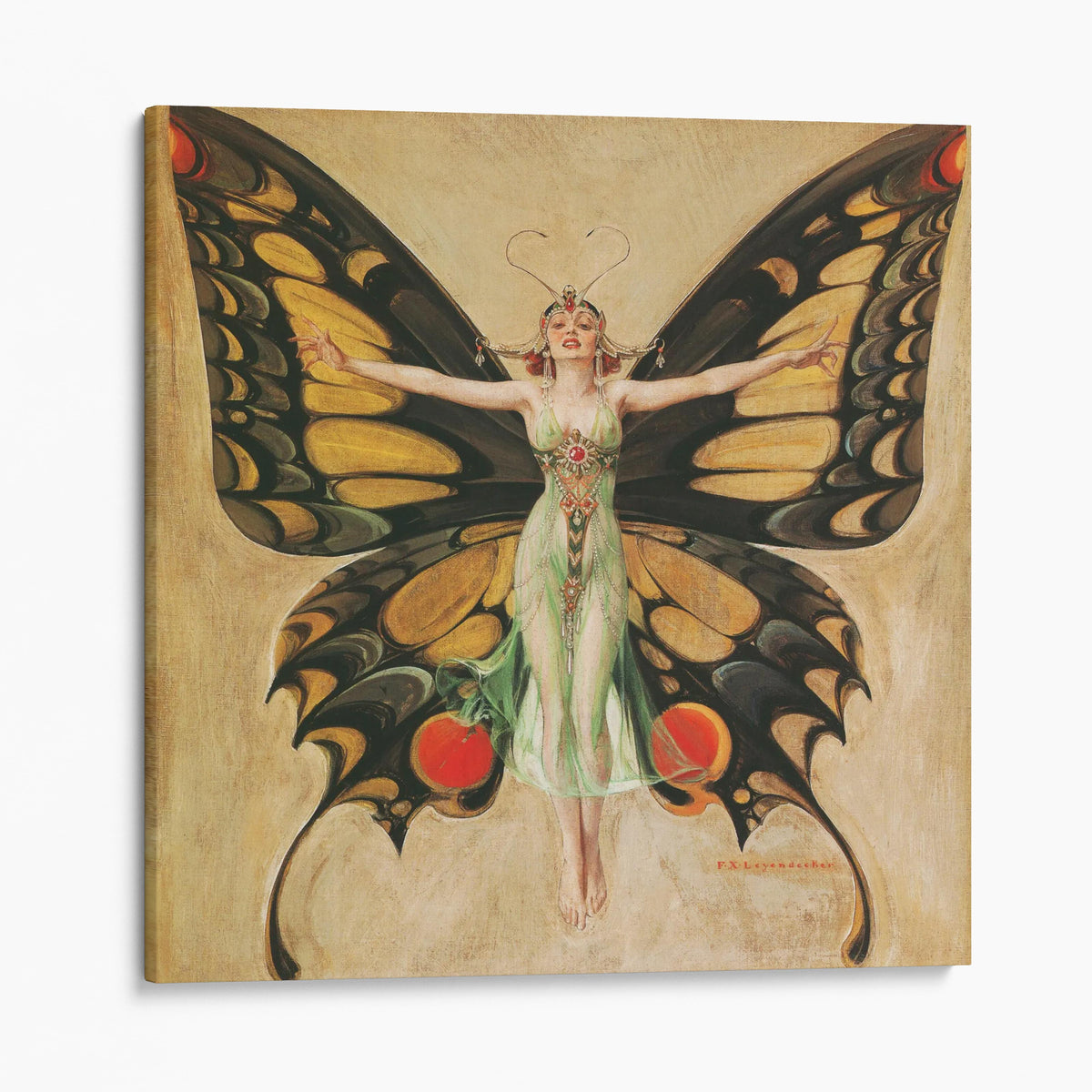 The Flapper (1922) by Francis Xavier Leyendecker