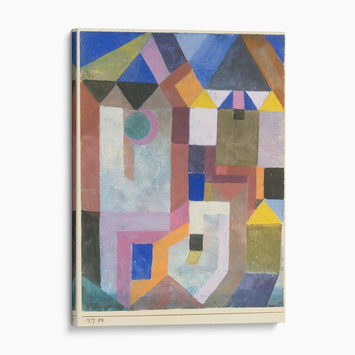Colorful Architecture by Paul Klee