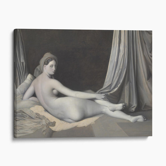 Odalisque in Grisaille by Jean Auguste Dominique Ingres