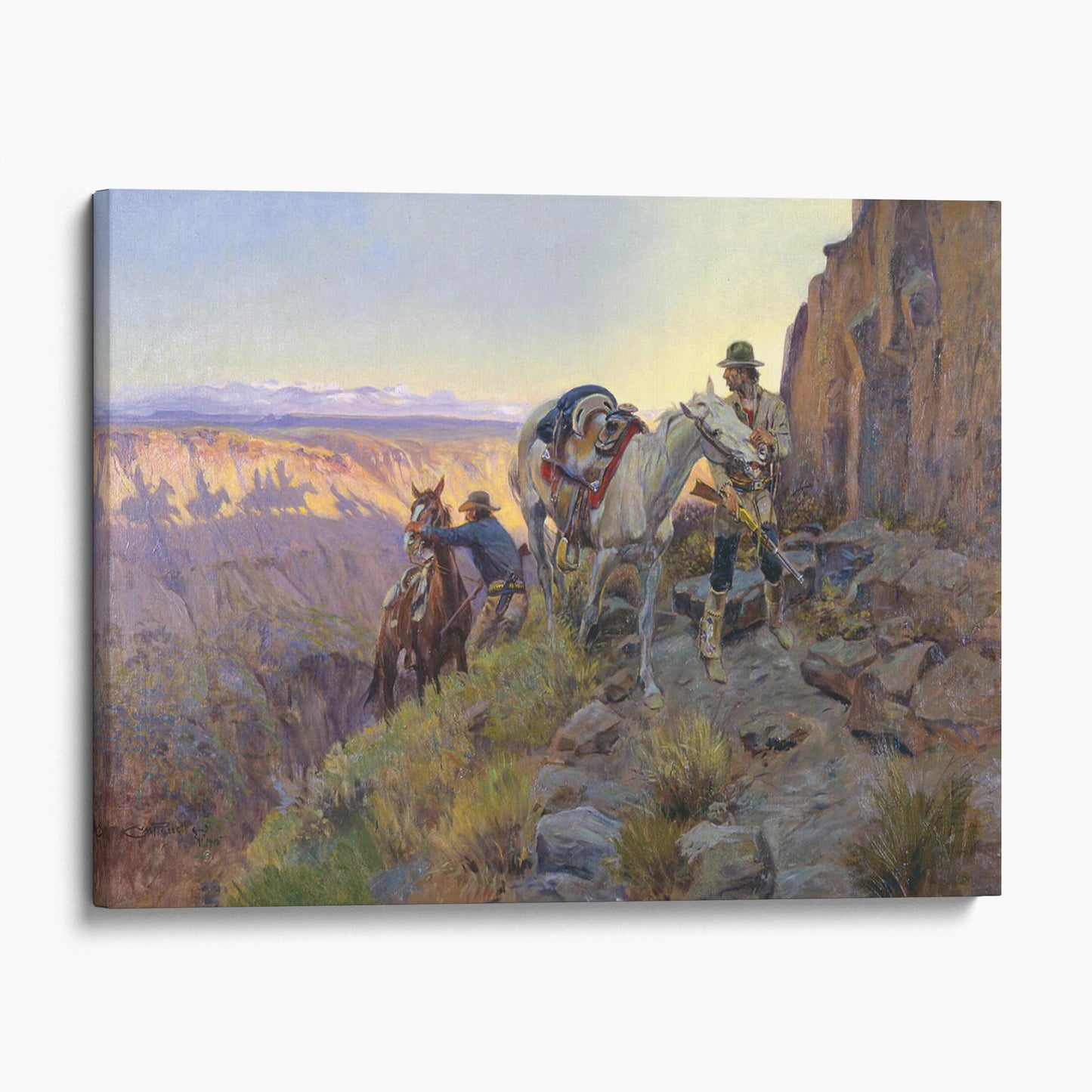 When Shadows Hint Death - Charles Marion Russell
