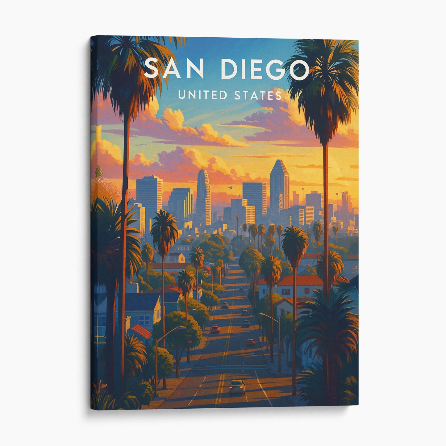 San Diego Travel Poster