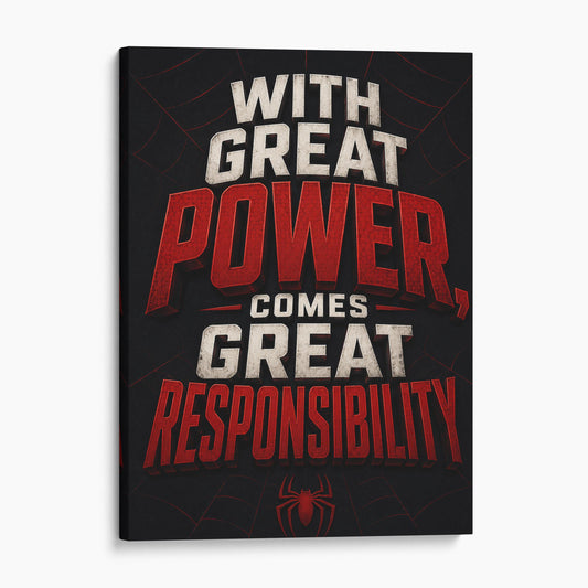 With Great Power Comes Great Responsibility