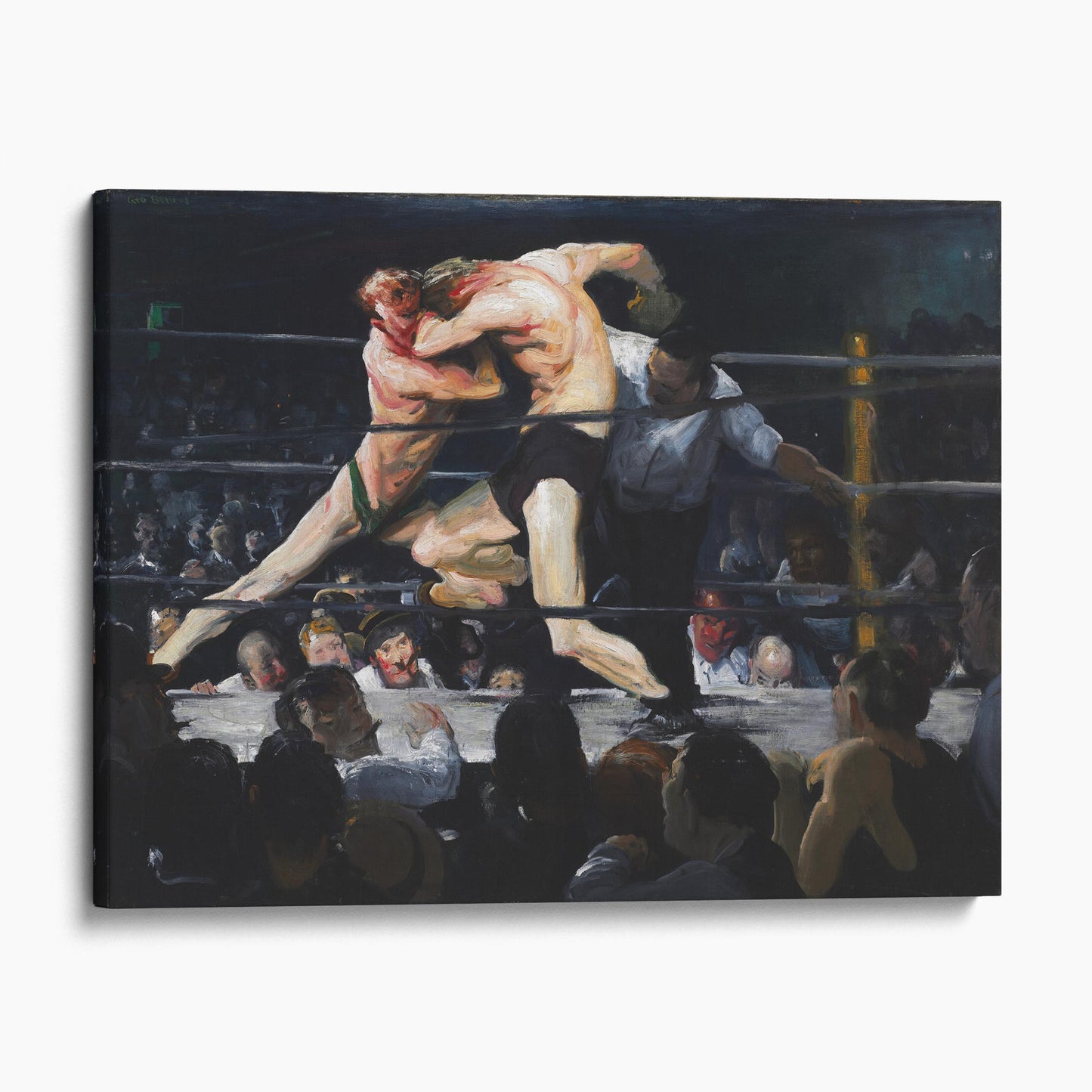 Stag at Sharkey's by George Bellows