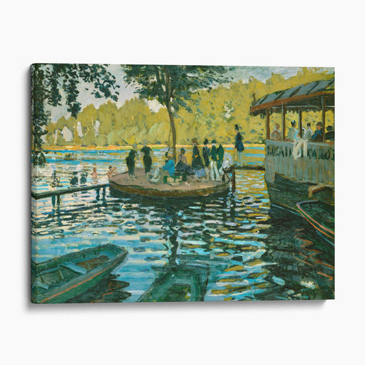 The Grenouillère, 1869 - Claude Monet