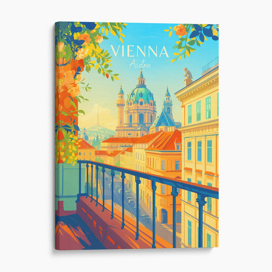 Vienna Austria Travel Poster