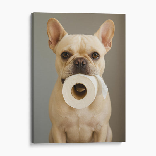 French Bulldog Toilet Paper III