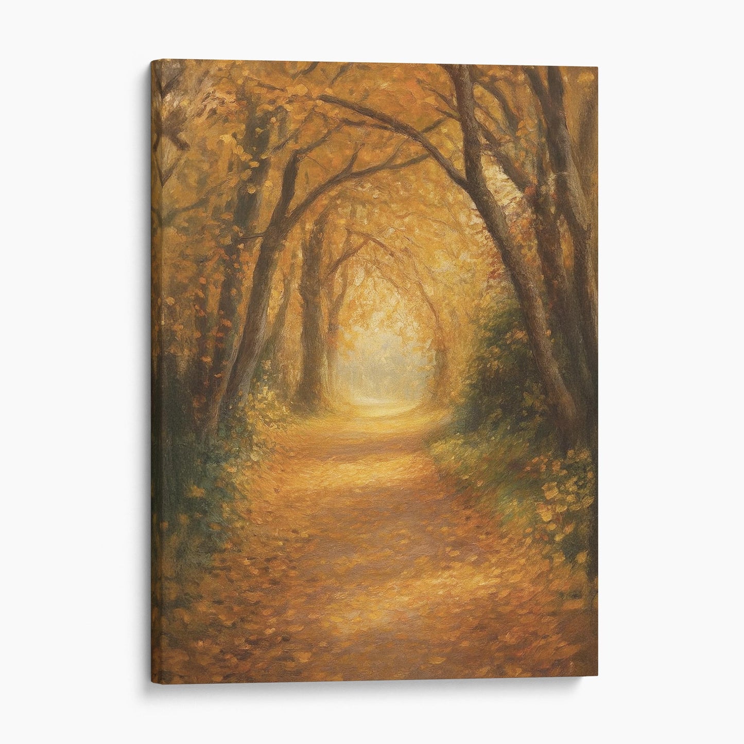 Forest Path In Autumn