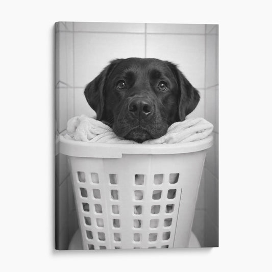 Black Labrador Dog Laundry