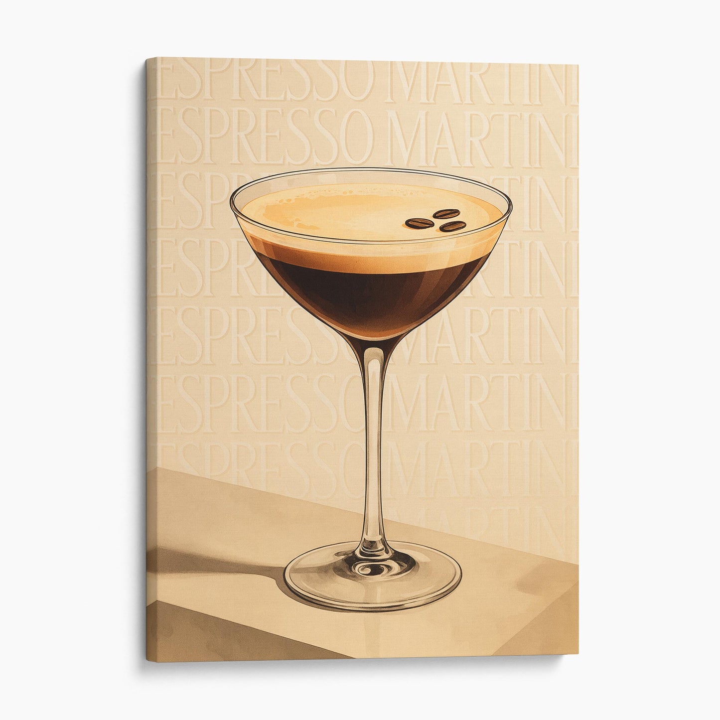 Espresso Martini Vintage Drink Poster