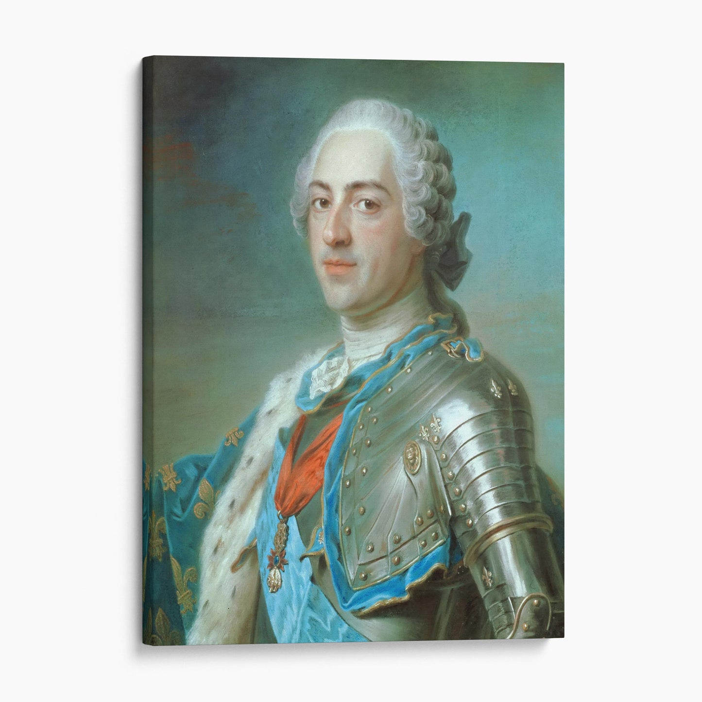Portrait of King Louis XV, 1748 by Maurice Quentin de La Tour