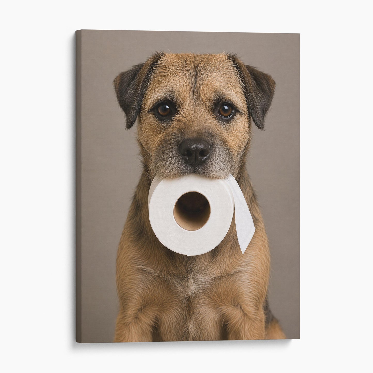 Border Terrier Dog Toilet Paper