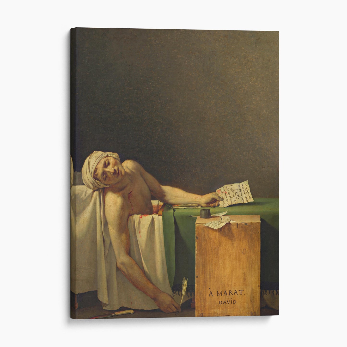 The Death of Marat by Jacques-Louis David