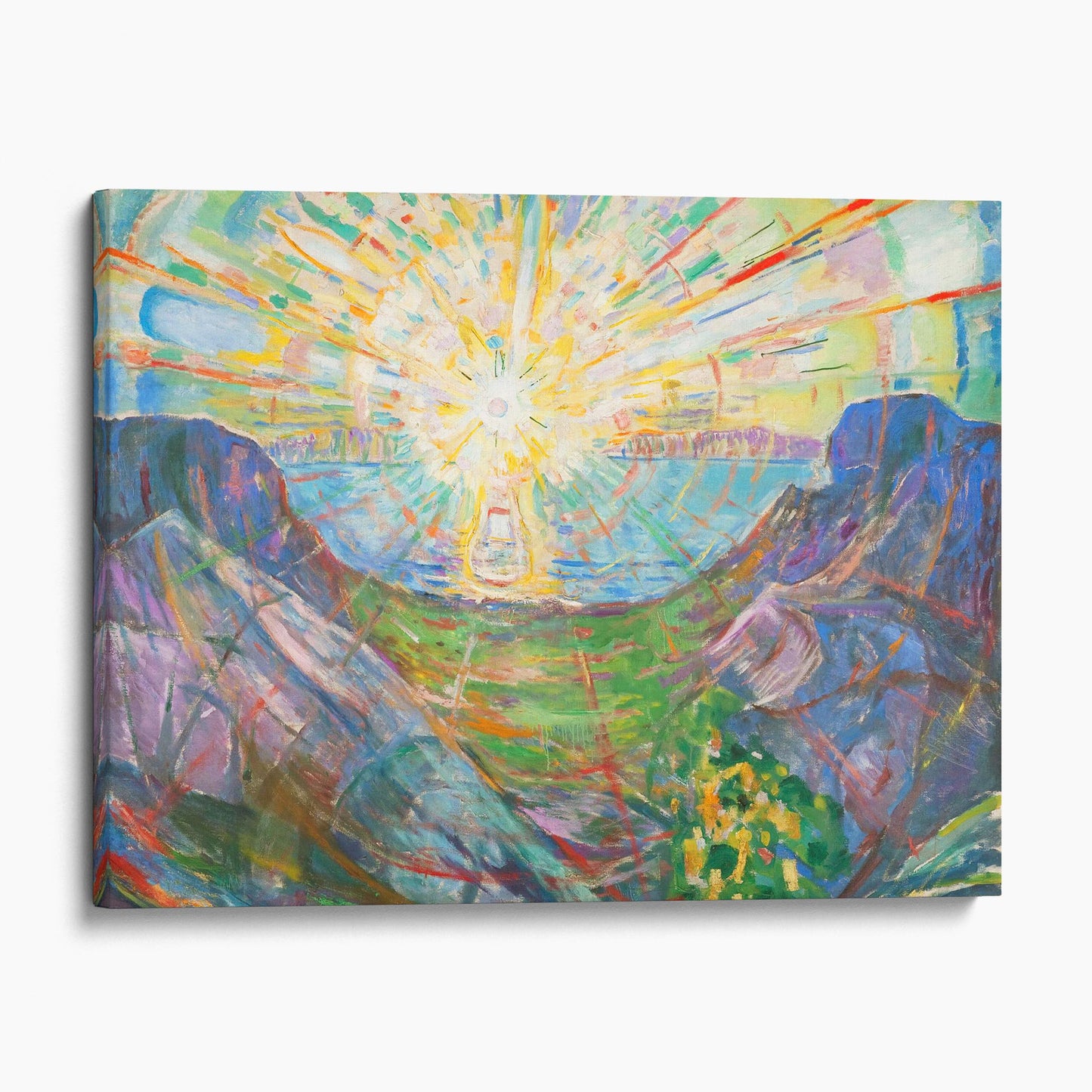 The Sun by Edvard Munch