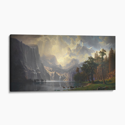 Among the Sierra Nevada, California (1868) by Albert Bierstadt